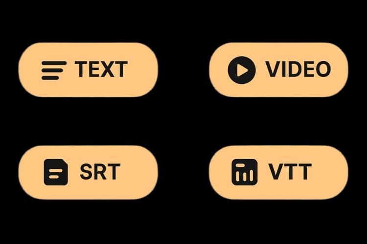 Download Text in the Format You Need